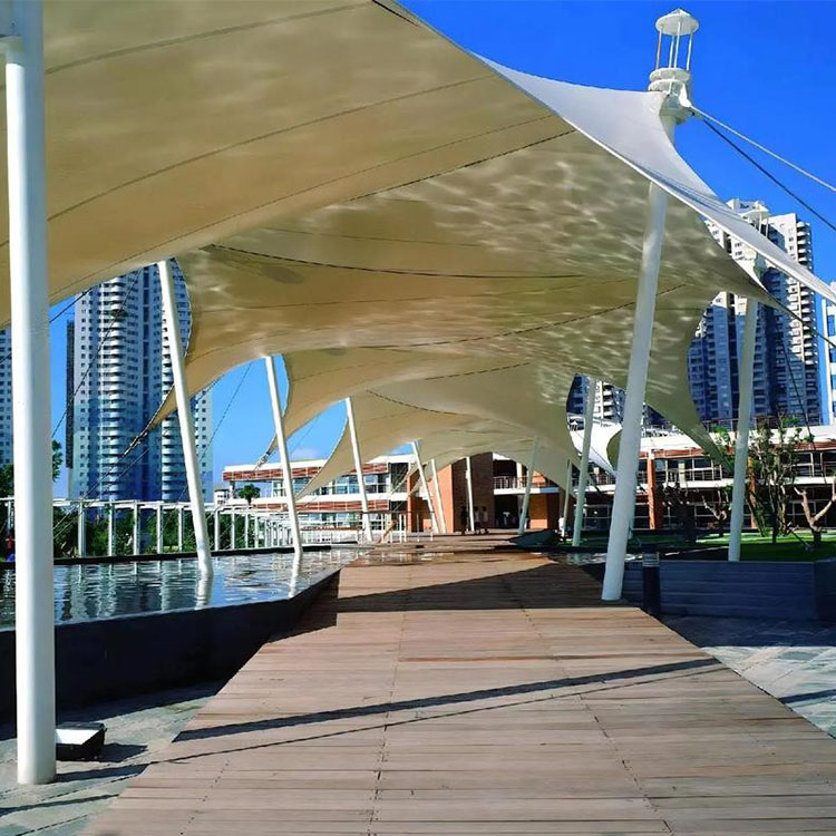 保川县膜结构景观棚