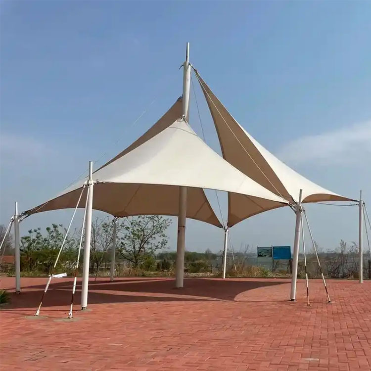 保川县膜结构景观棚