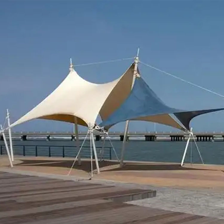 保川县膜结构景观棚