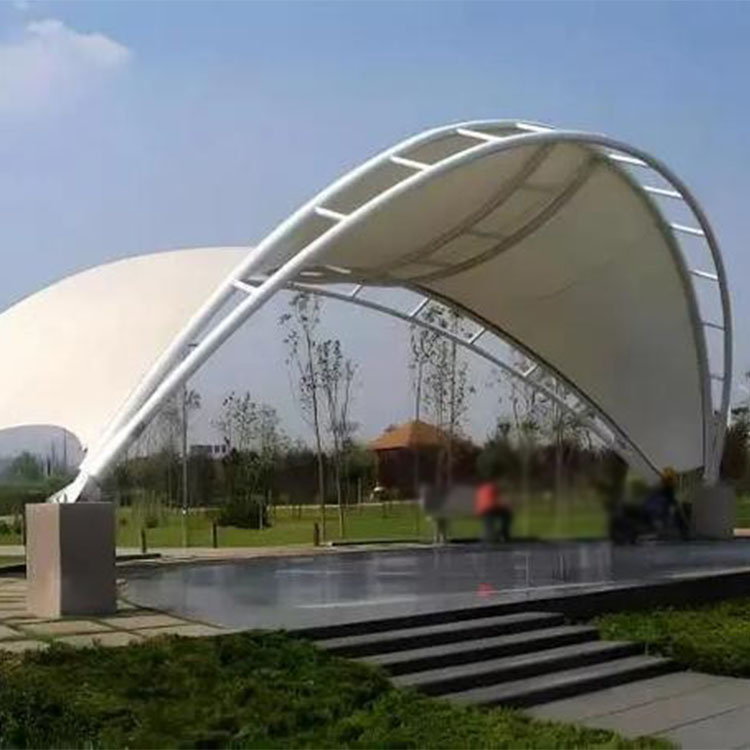保川县膜结构景观棚