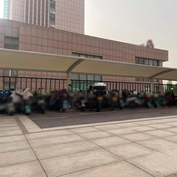 保川县膜结构电动车棚