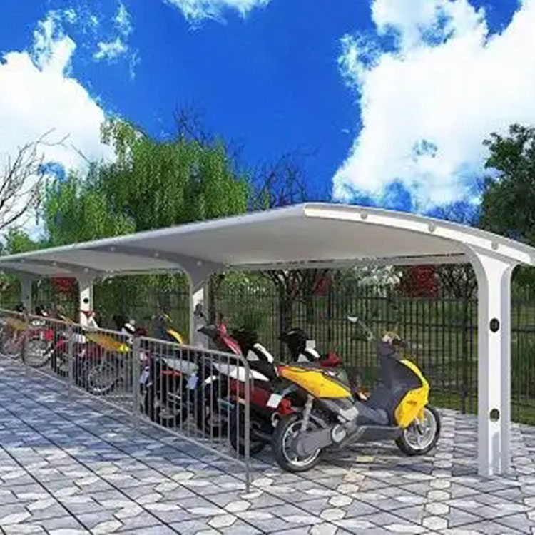 保川县膜结构电动车棚